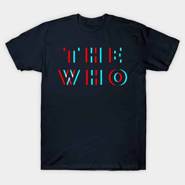 The Who Horizon Glitch T-Shirt by BELLASOUND